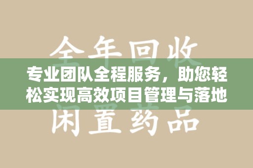 东莞专业团队全程服务，助您轻松实现高效项目管理与落地